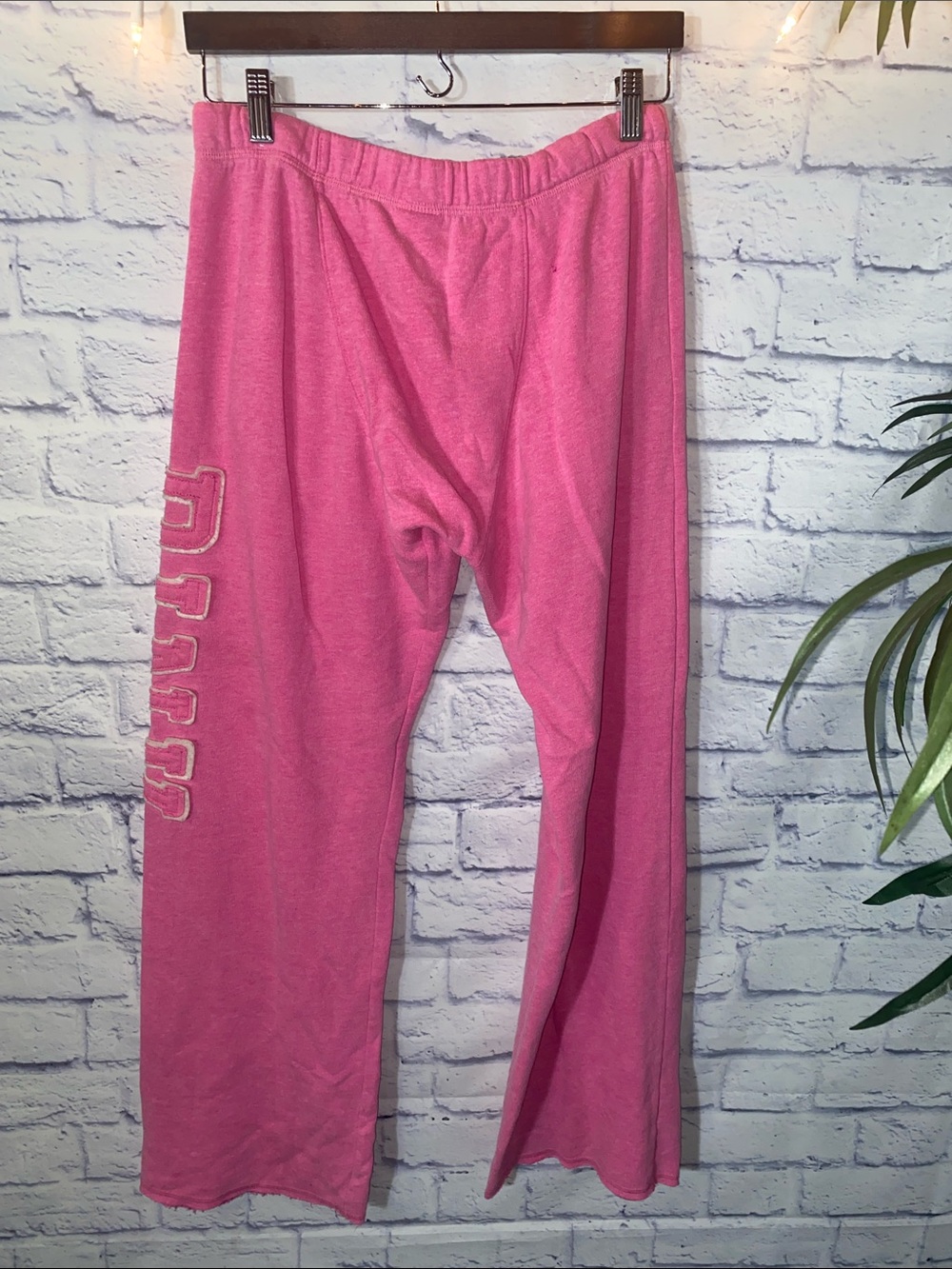 Y2K Vintage Victoria Secret PINK Sweatpants with Side Logo - Picture 6 of 8